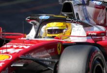 Hamilton wins Barcelona GP in Ferrari comeback