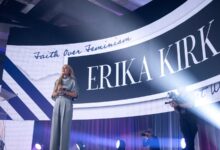 Erika Kirk turns TPUSA summit into faith-forward theater