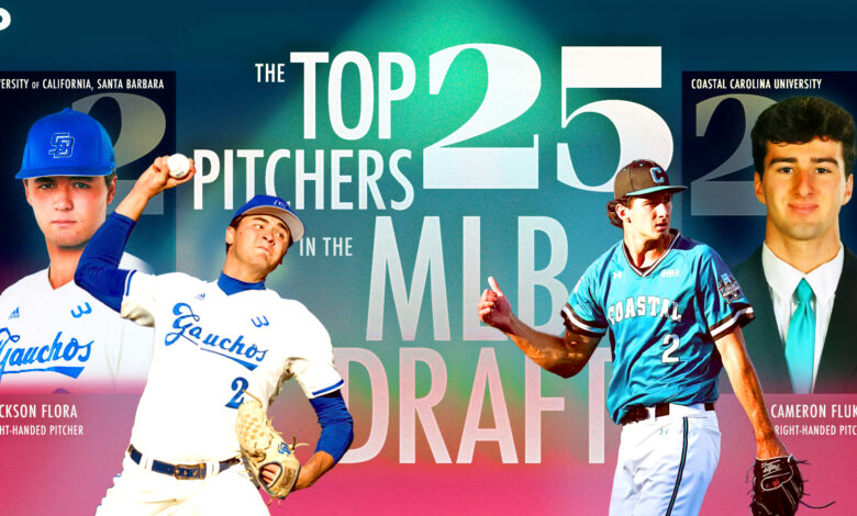 Top 25 Pitchers in the 2026 MLB Draft Top 25 Pitchers in the 2026 MLB Draft