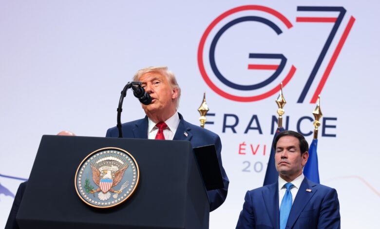 Trump’s Iran deal and birthday show deepen his credibility crisis Trump’s Iran deal and birthday show deepen his credibility crisis