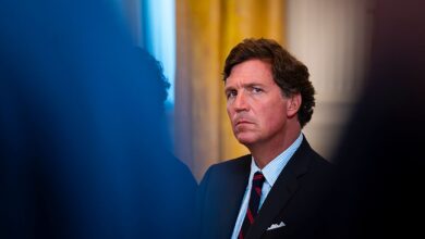 Tucker Carlson says he won’t leave GOP—aims takeover
