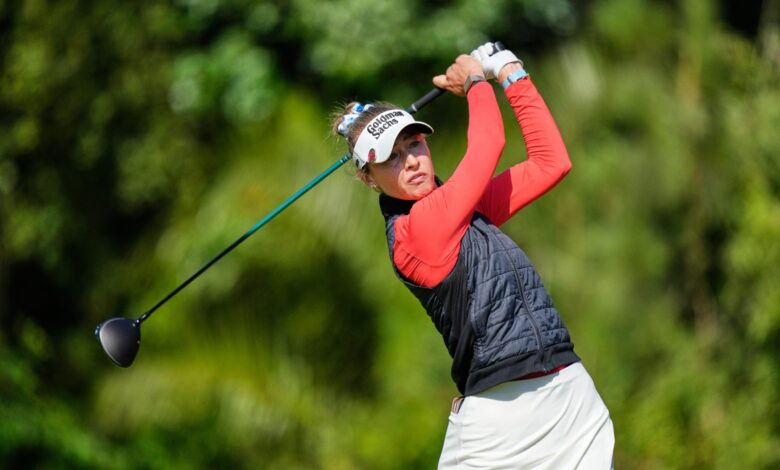 Korda closes with birdies, ties lead at US Women’s Open