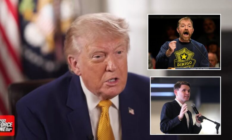 Trump Calls Platner Sleazebag as Talarico Hits Back