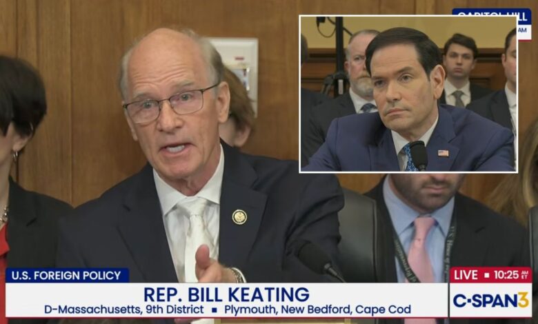 Keating erupts after Rubio admits never hearing Pulte