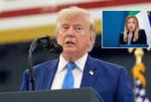 Trump lashes NATO and Meloni after Iran remarks