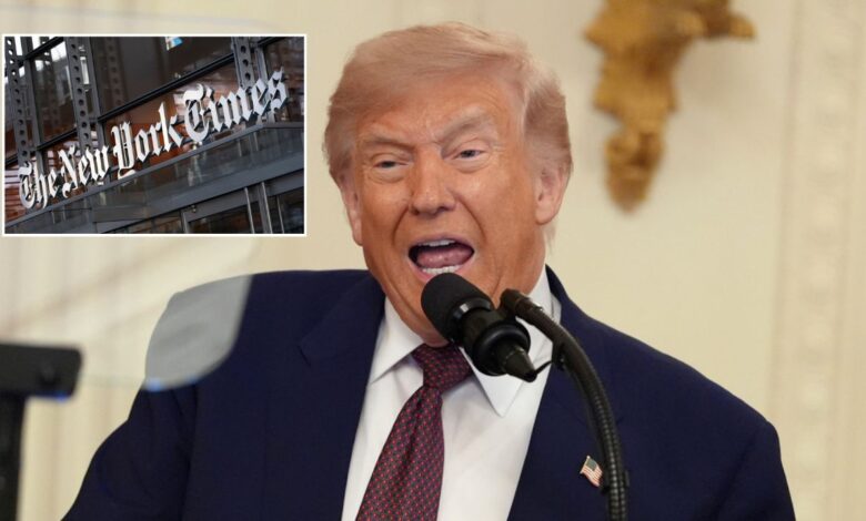 Trump calls NYT ‘unethical cowards’ on Iran war story Trump calls NYT ‘unethical cowards’ on Iran war story