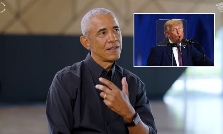 Obama Calls Trump’s Obsession With Him ‘Strange’