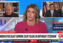 Mullin, Johnson, Bannon slam Roberts after birthright ruling