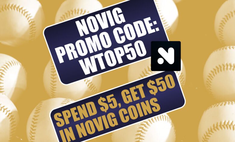WTOP50 Novig Code Promises  Coins for Sports