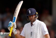 Joe Root’s 75* steadies England as Oval slips