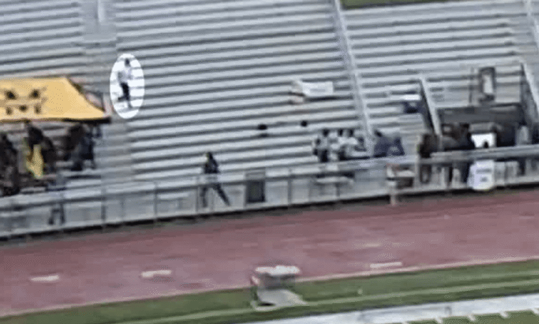 Video shows Anthony flee track meet after killing