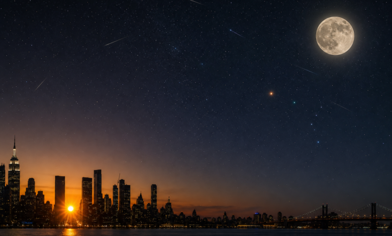 July 2026: Mars, Moonbeams, Meteors—Sky Events Set