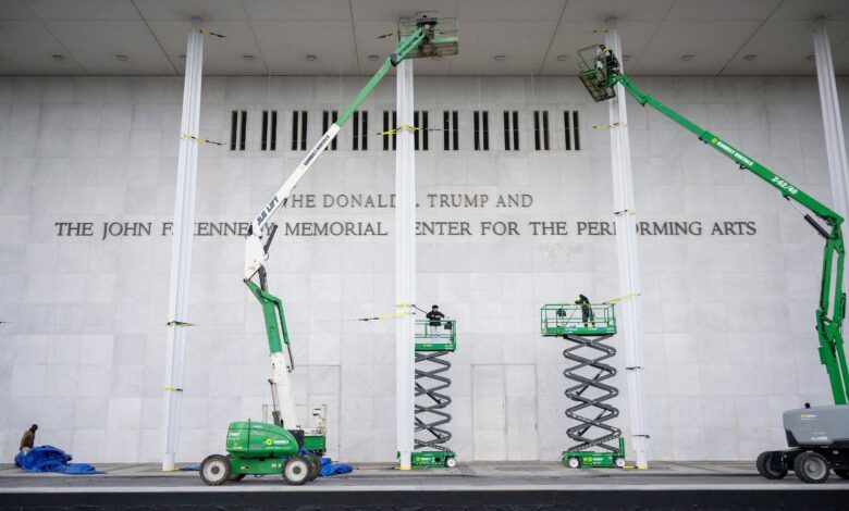 Kennedy Center orders Trump name removed by June 12
