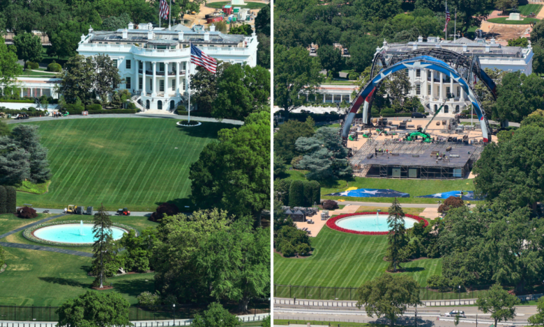UFC South Lawn event sparks turf-restoration debate