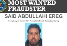 FBI lists Minnesota fraud suspect, offers 0,000 reward