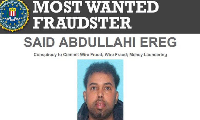 FBI lists Minnesota fraud suspect, offers 0,000 reward