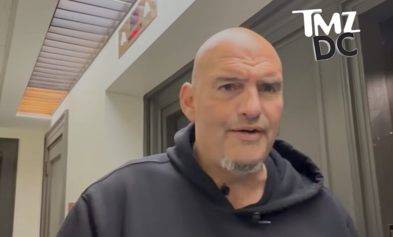Fetterman quotes Stripes to fire back at Larry David