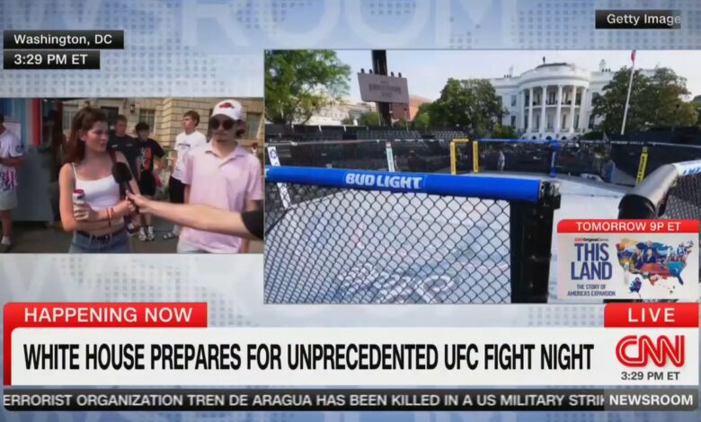 UFC Freedom 250 Arrives as White House Critics Wait UFC Freedom 250 Arrives as White House Critics Wait