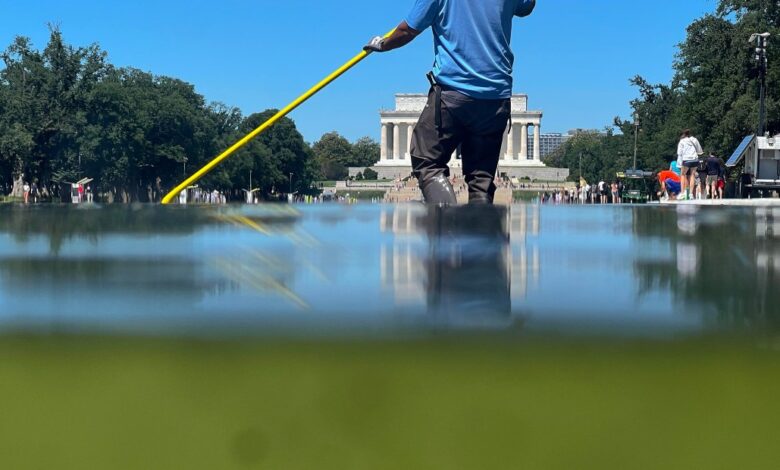Trump escalates Reflecting Pool claims amid arrests Trump escalates Reflecting Pool claims amid arrests