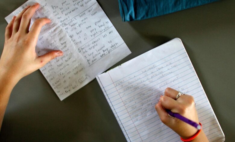 Handwriting fades, but the losses are real Handwriting fades, but the losses are real