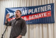 Platner takes pause after assault allegation denial