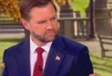 Vance stumbles on TV as hosts challenge Trump