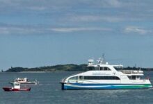25 evacuated after machinery fire on MBTA ferry