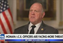 Tom Homan Fumes Over ‘Nazi’ Rhetoric as Death Threats Surge