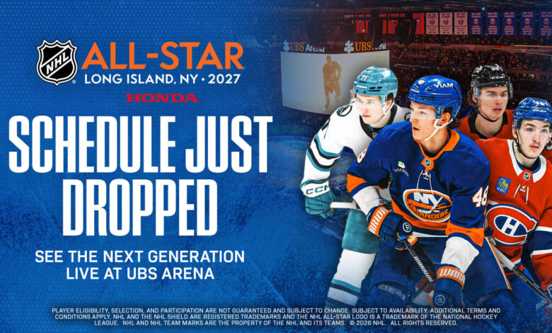 NHL, NHLPA set 2027 All-Star format at UBS NHL, NHLPA set 2027 All-Star format at UBS