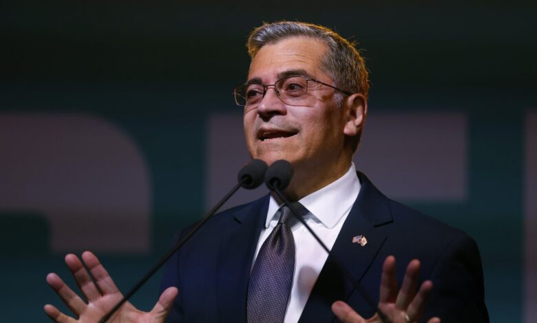 Xavier Becerra beats rivals, heads to November California race