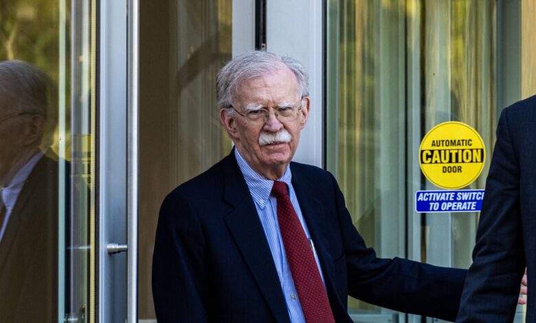 John Bolton pleads guilty after government classifed leaks