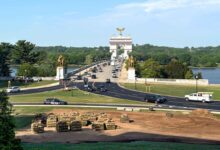 Trump’s 250-foot arch would cut Lincoln-Lee viewline