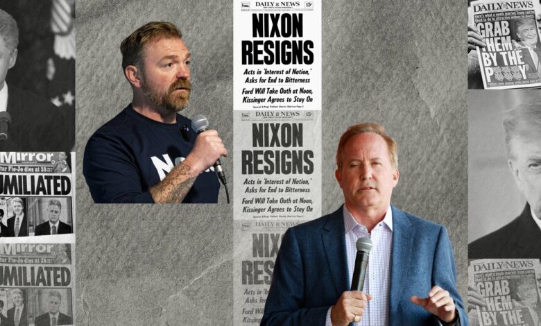 Scandals no longer sink campaigns—Paxton, Platner show it Scandals no longer sink campaigns—Paxton, Platner show it