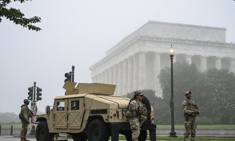 Guard push in D.C. trims property crime, not violence