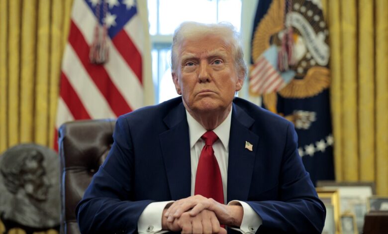 Trump strips job protections from 8,000 federal workers Trump strips job protections from 8,000 federal workers