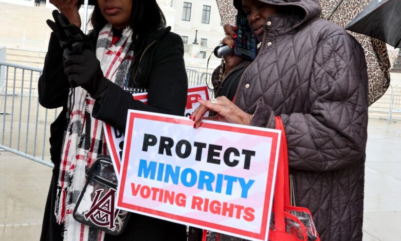 Supreme Court declines vote-rights case affecting seven states Supreme Court declines vote-rights case affecting seven states