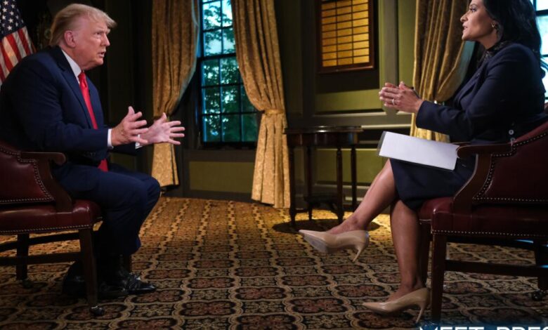 Trump walks off NBC interview after rigged California claim