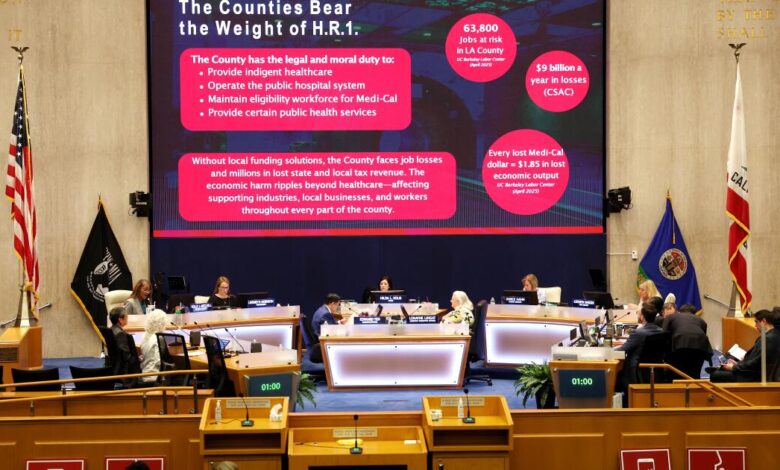 L.A. County sales tax for healthcare passes narrowly L.A. County sales tax for healthcare passes narrowly