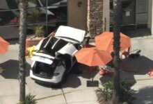 Elderly driver’s SUV hits Simi Valley sidewalk, woman dies