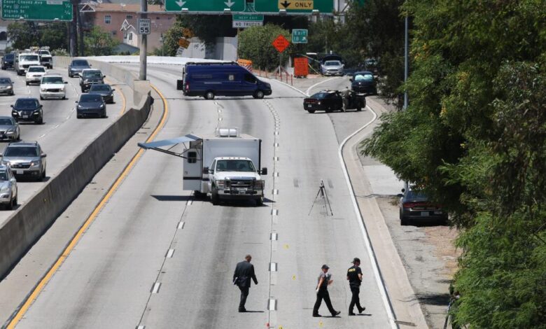 101 Freeway Lanes Reopen After Fatal CHP Shooting