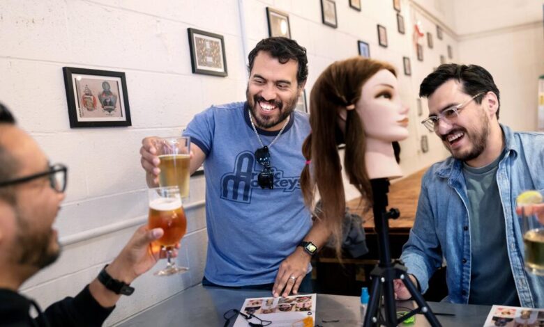 Goleta dads tackle hair in beer-fueled night Goleta dads tackle hair in beer-fueled night