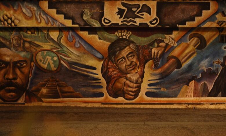 Chávez murals persist as cities weigh renaming Chávez murals persist as cities weigh renaming