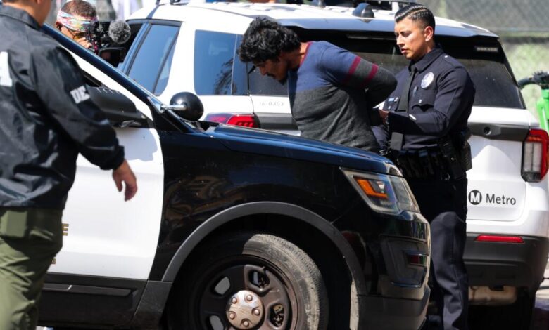 Agents clear MacArthur Park, 13 arrested in crackdown