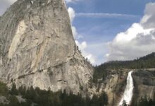 Man reportedly falls nearly 600 feet at Nevada Fall