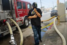 Smoky Boyle Heights fire drifts citywide, health concerns
