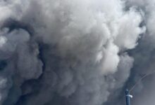 Millionsquare warehouse fire rips through Tracy, burns for hours