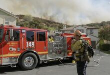 Stevenson Ranch fire contained after evacuation orders lifted