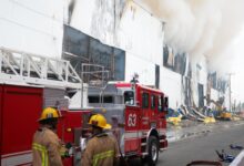 Boyle Heights fire expected to burn for days