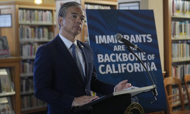 California sues Trump administration to block ICE site