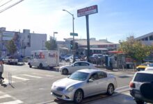 Lexus runs over SFPD officers, suspect dies